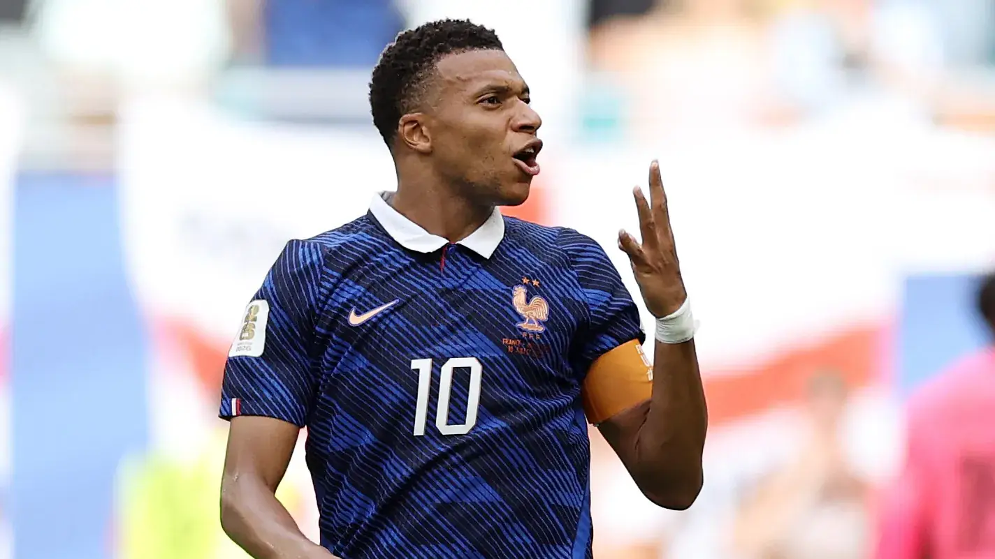 Kylian Mbappe World Cup 2026 goal celebration