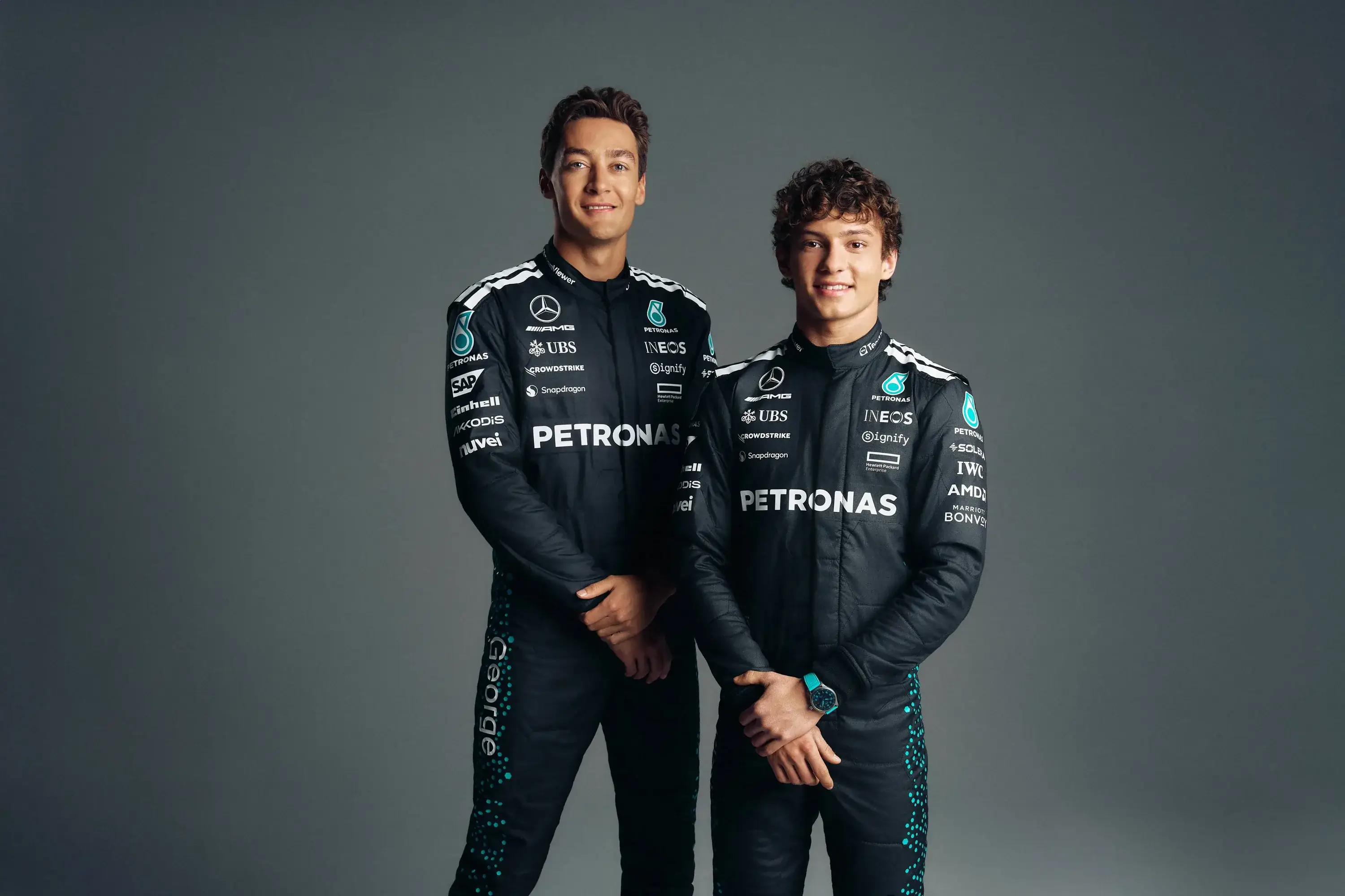 George Russell Kimi Antonelli Mercedes 2026