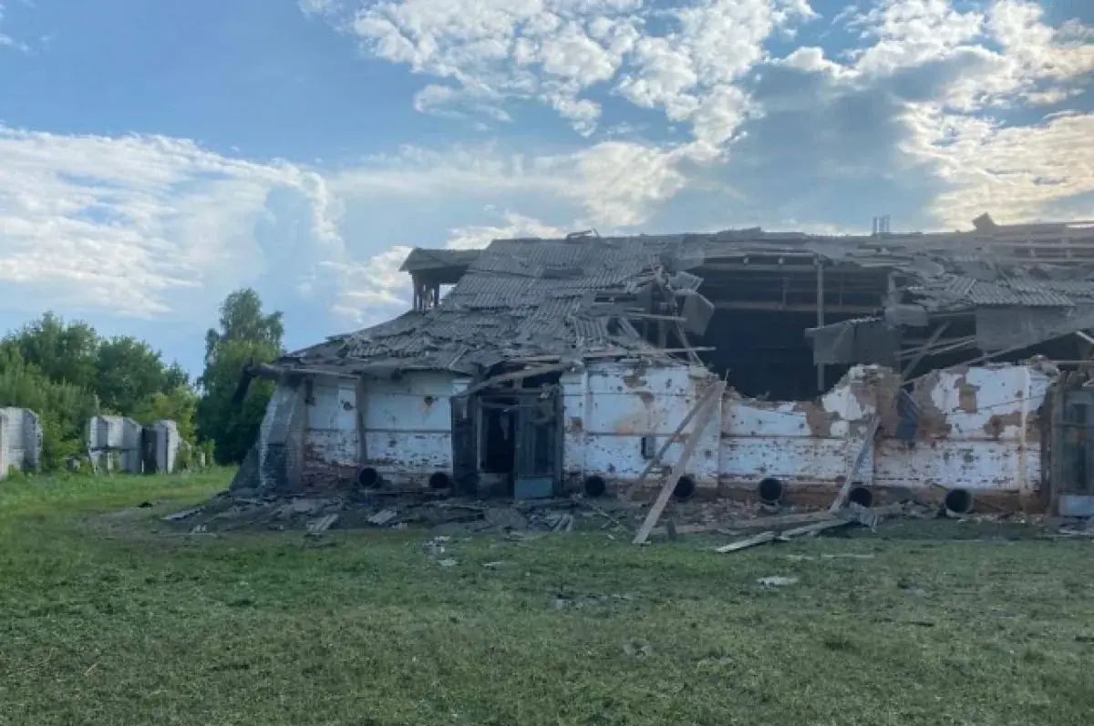 последствия обстрелов Брянская область Климово