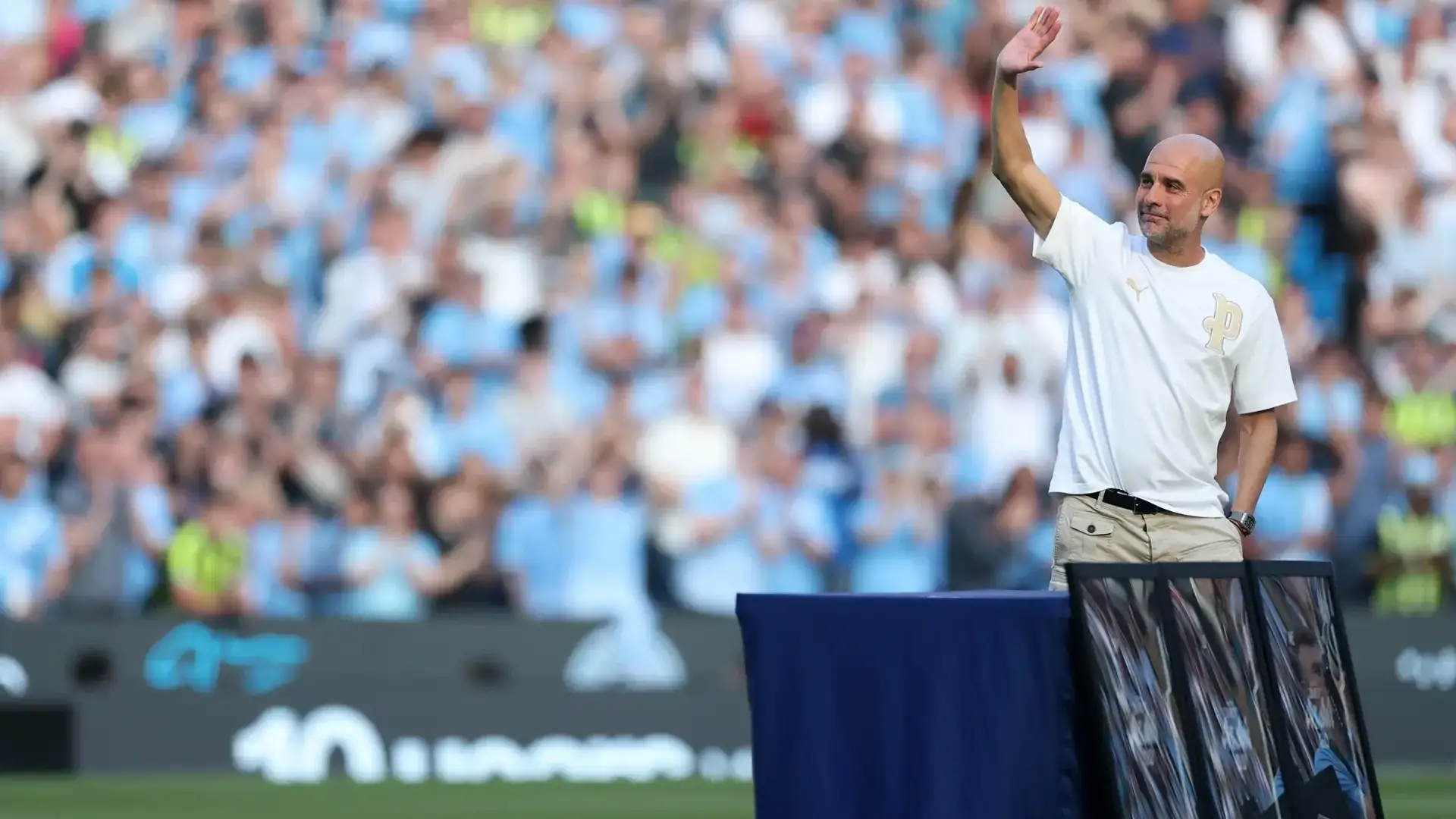 Guardiola emotional goodbye Manchester City 2026