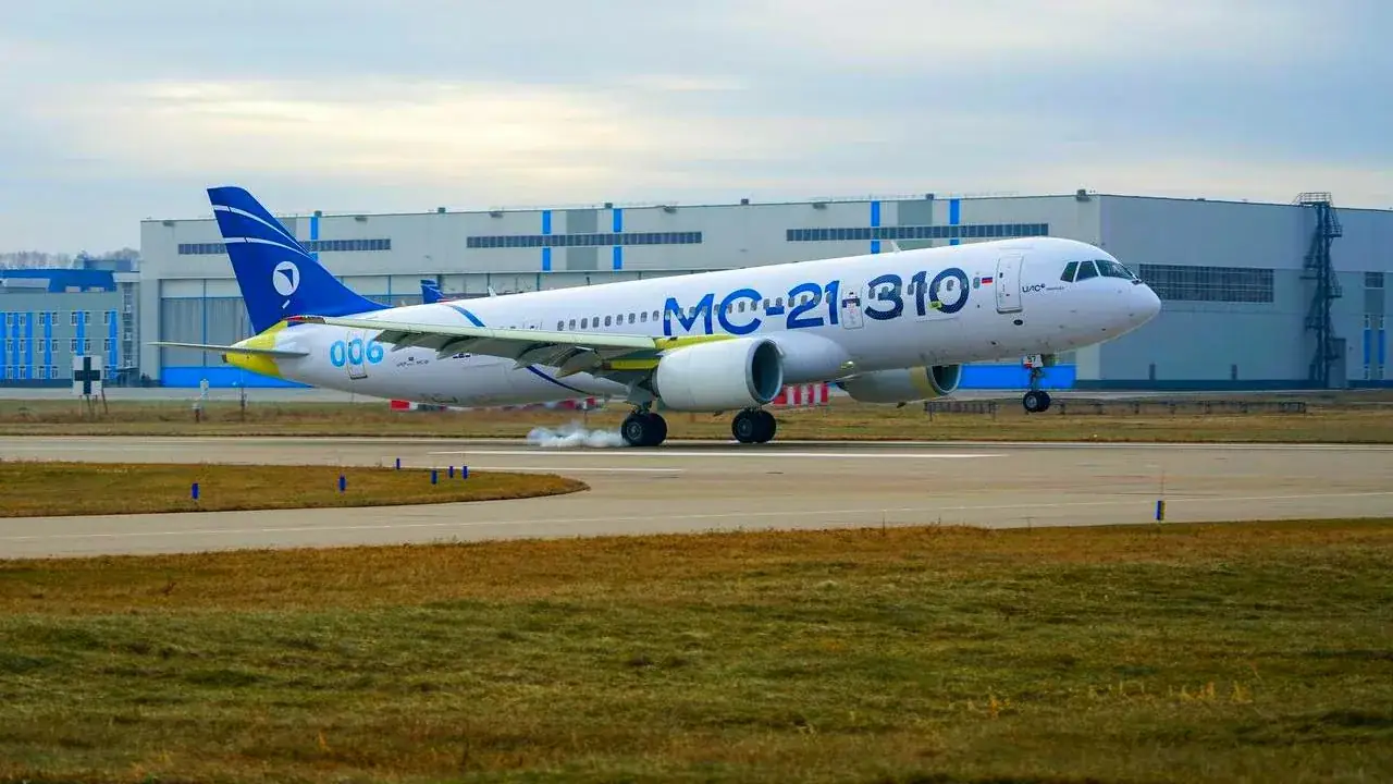 МС-21-310 российский самолет испытания