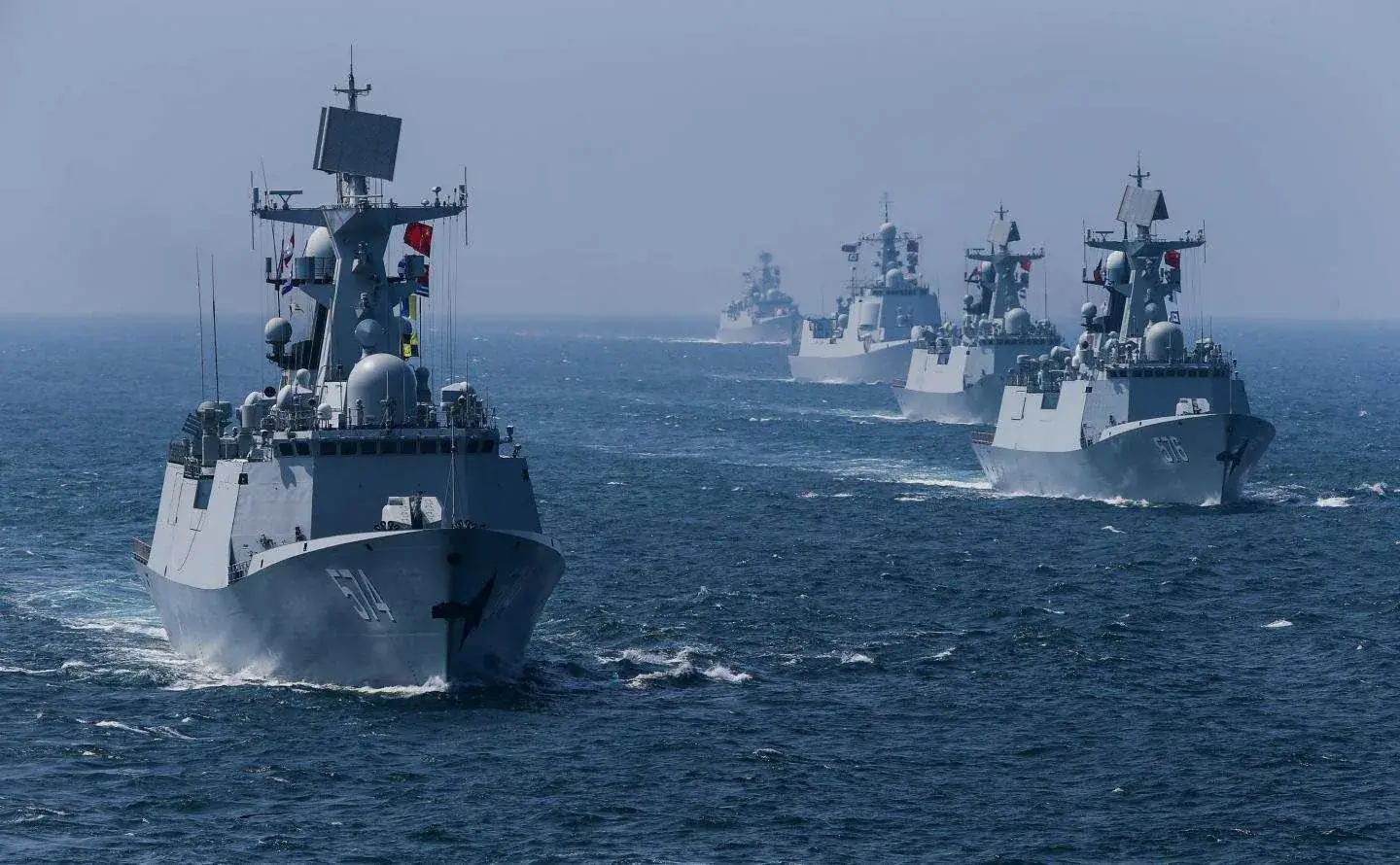 российско-китайские военные учения море 2026