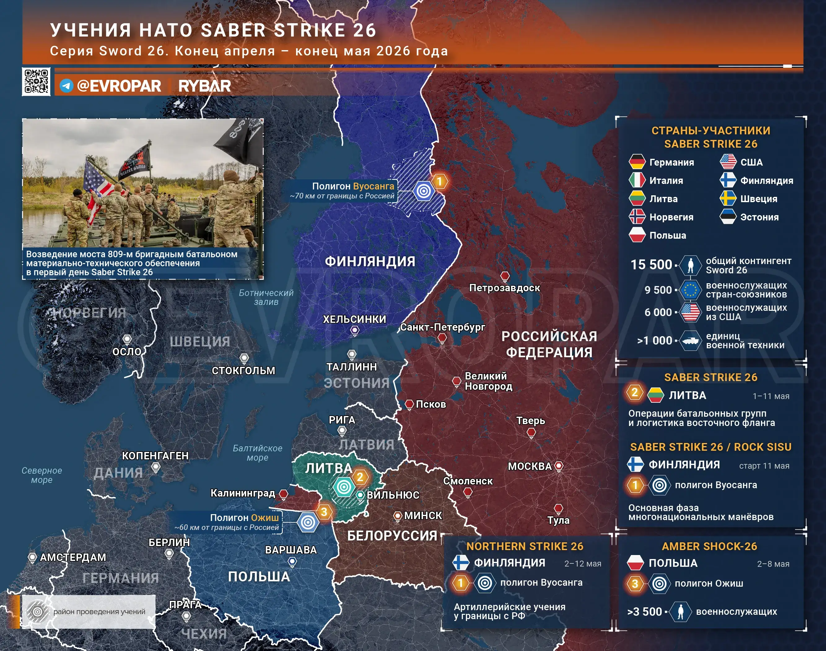 нато учения польша 2026 восточный фланг