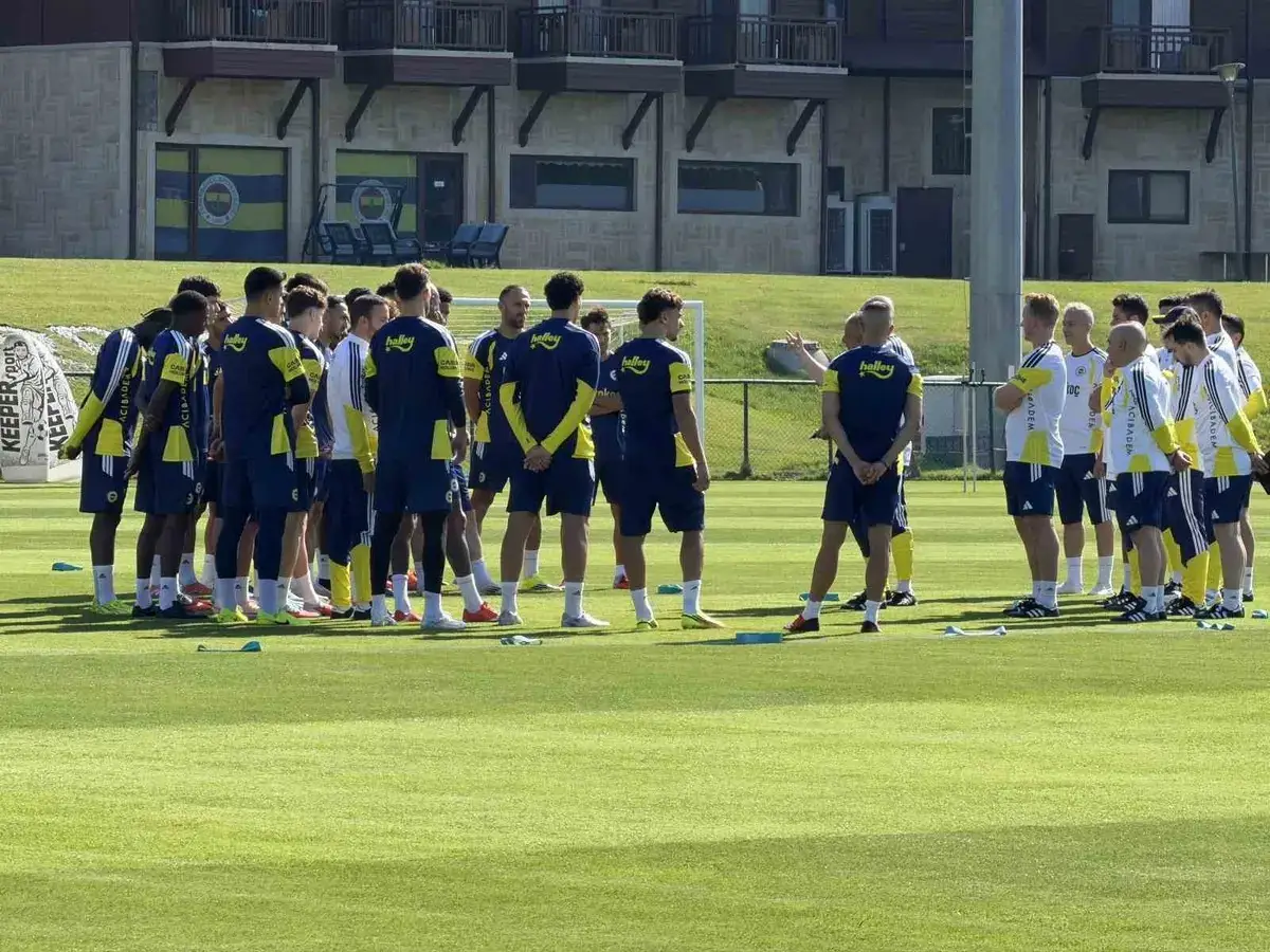 Fenerbahce training session July 2026