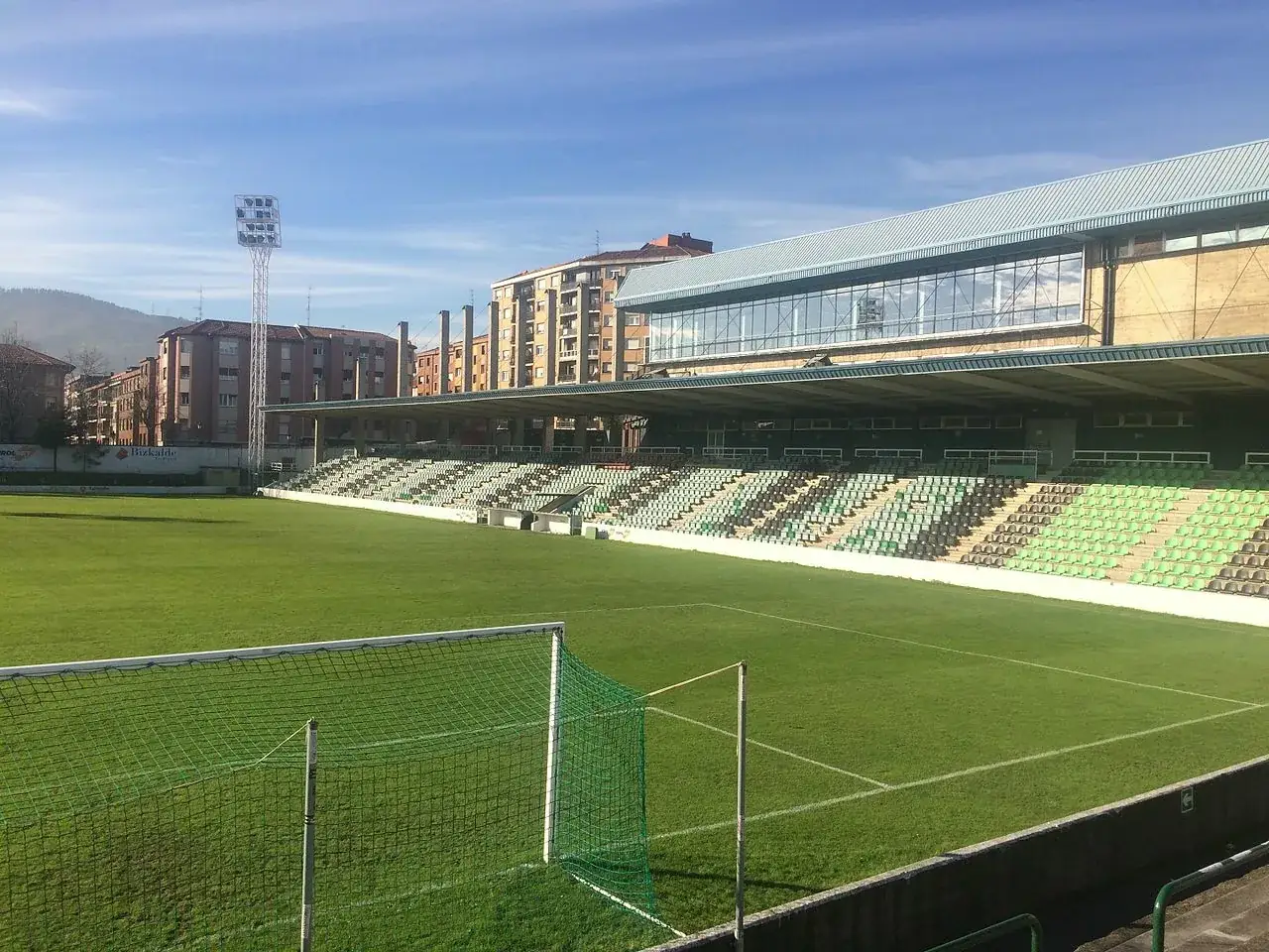 Estadio Las Llanas Sestao football stadium