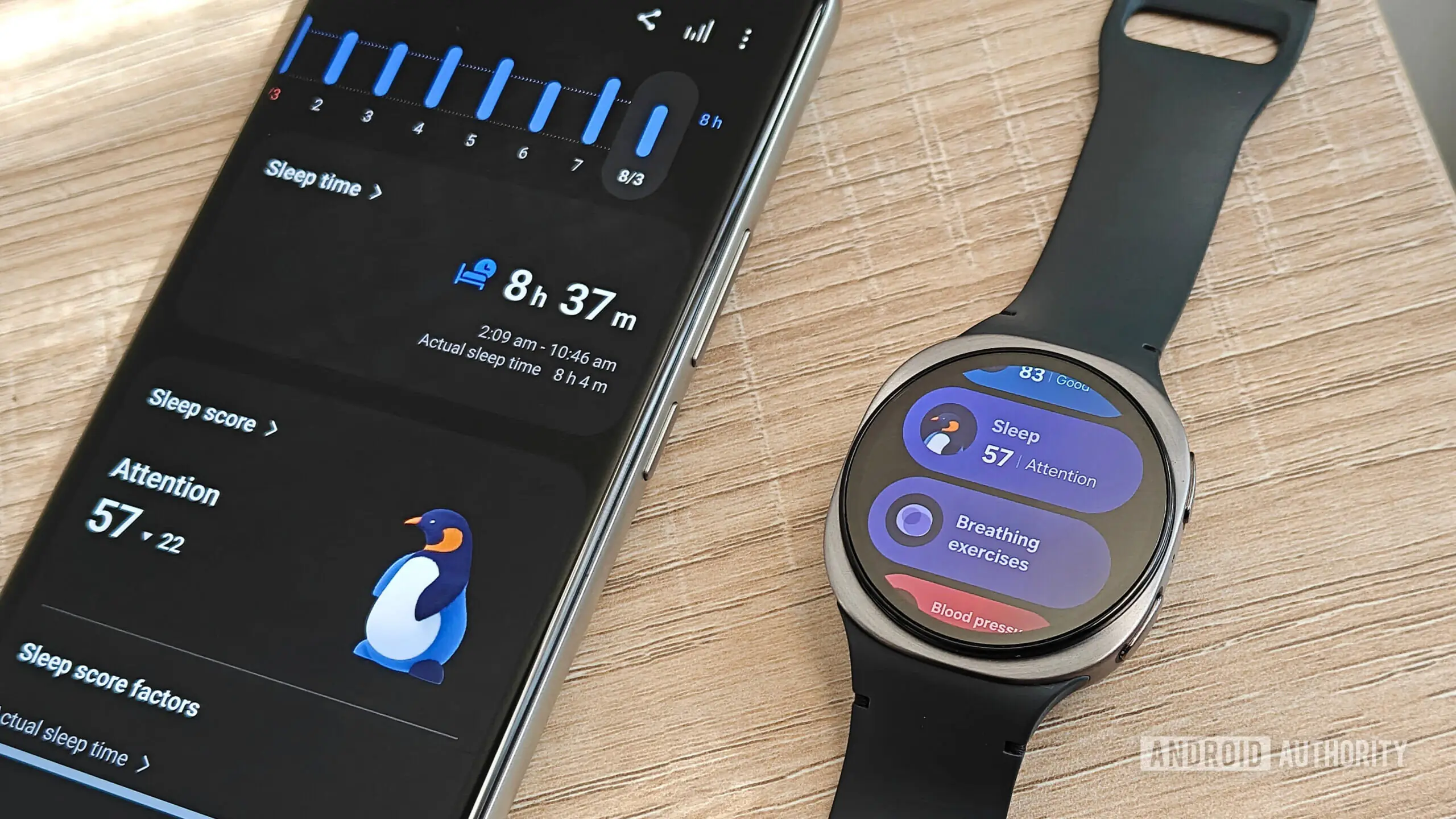 Samsung Galaxy Watch 9 интерфейс Vitals