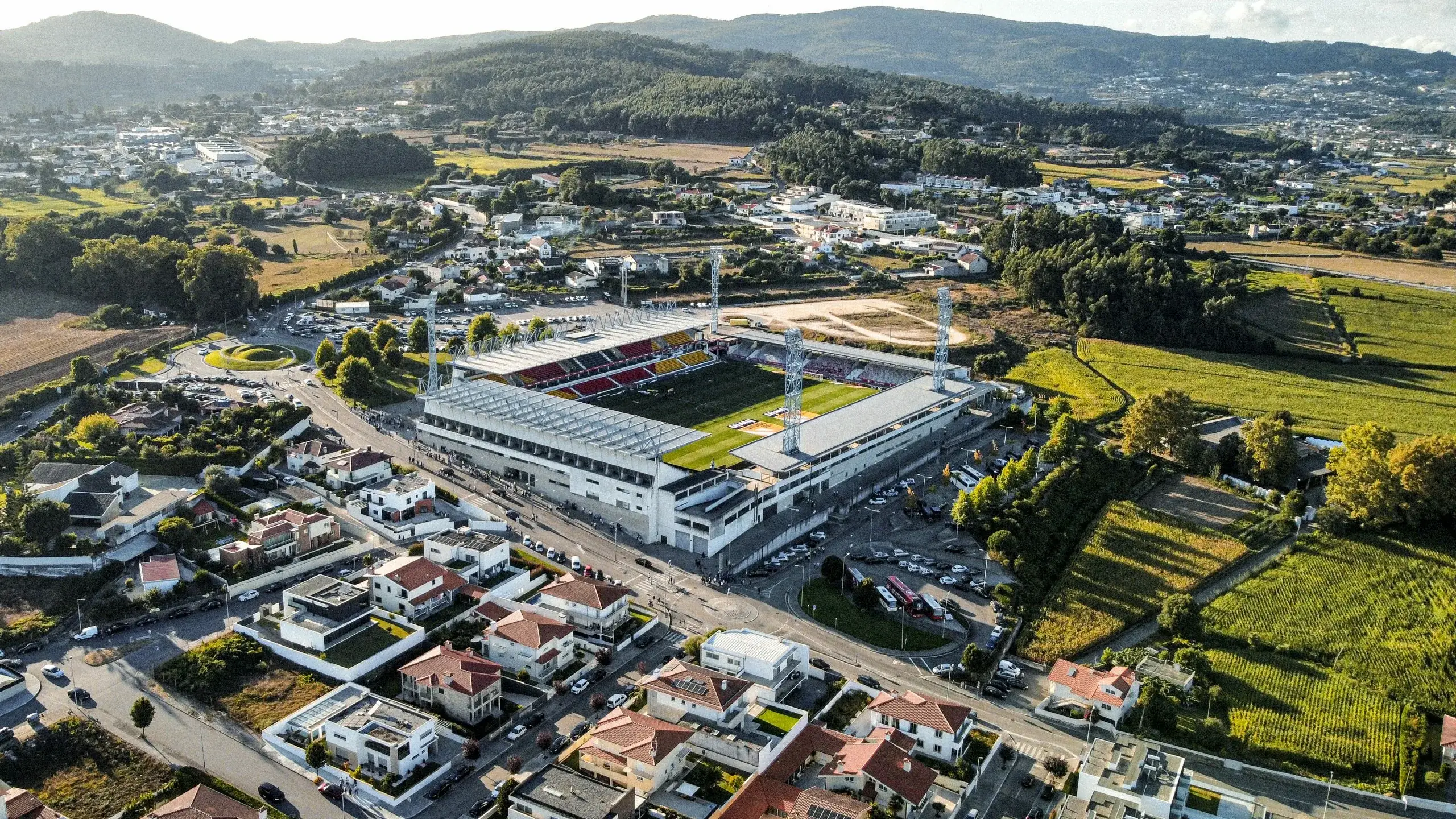 Gil Vicente stadium Cidade de Barcelos atmosphere