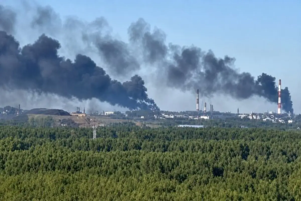 НПЗ Славнефть-ЯНОС Ярославль территория завода