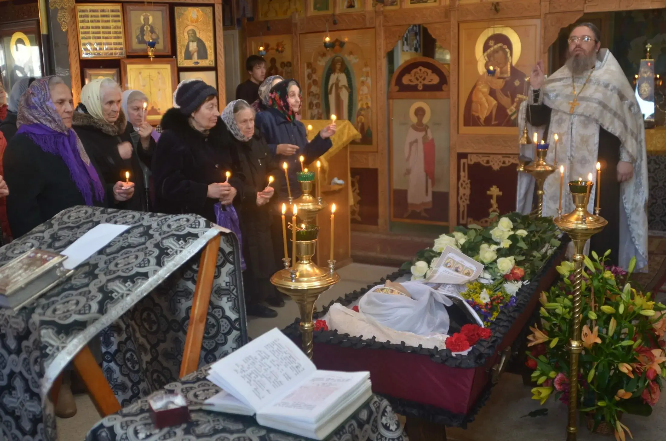 церковь прощание панихида