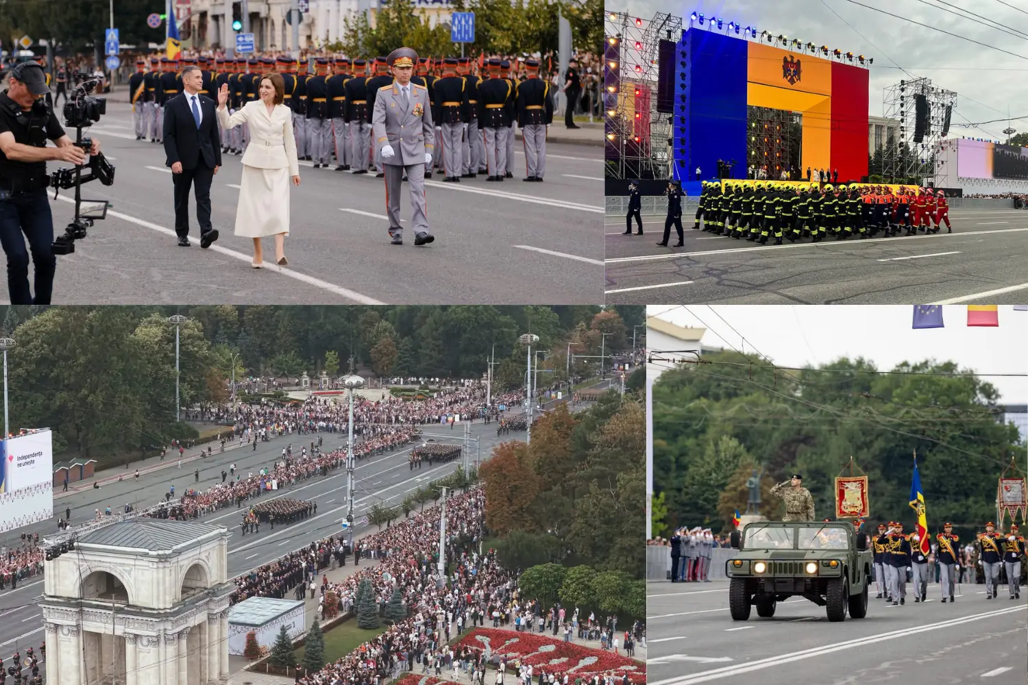 2000 военных и 100 единиц техники: как парад к 35-летию независимости изменил планы жителей и водителей Кишинева.
