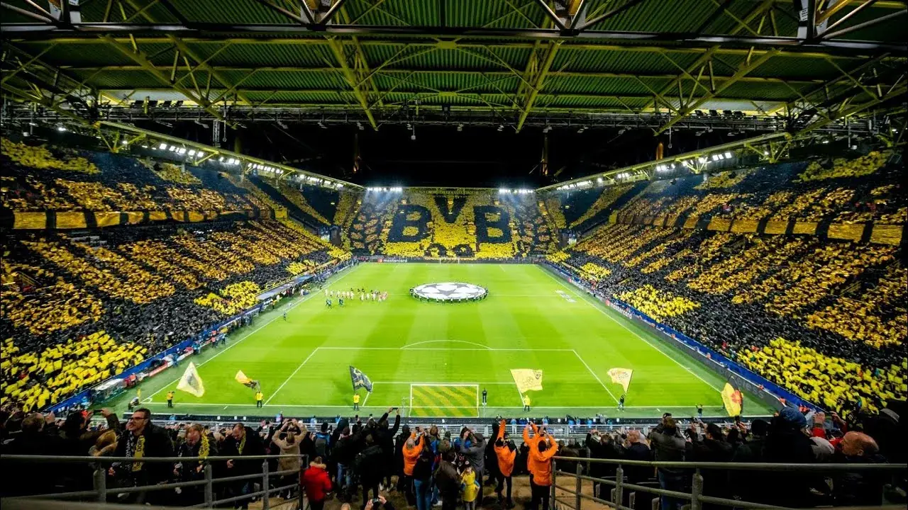 стадион вестфаленштадион дортмунд атмосфера