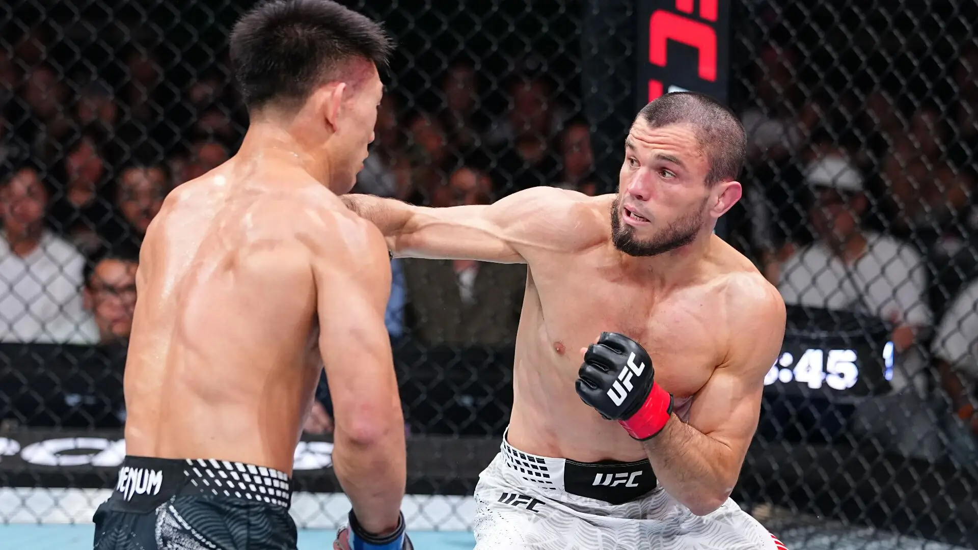 Умар Нурмагомедов Сонг Ядонг нокаут UFC Шанхай