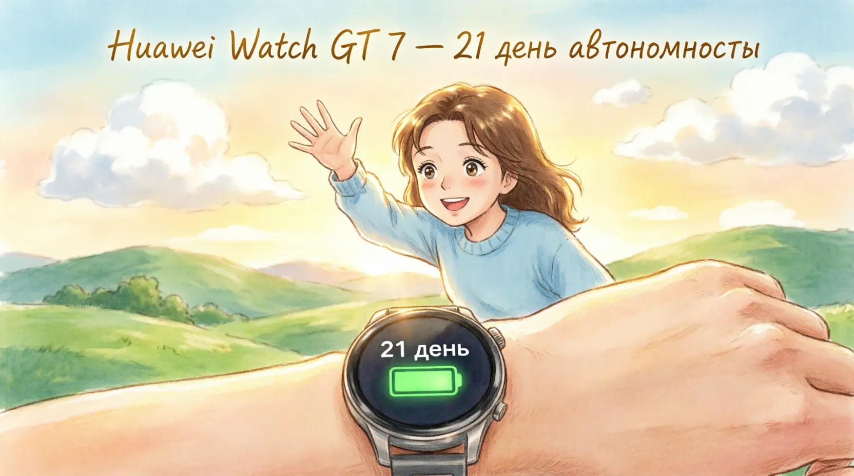 21 день без розетки: Huawei Watch GT 7 с зимним трекингом решают главную боль владельцев смарт-часов.