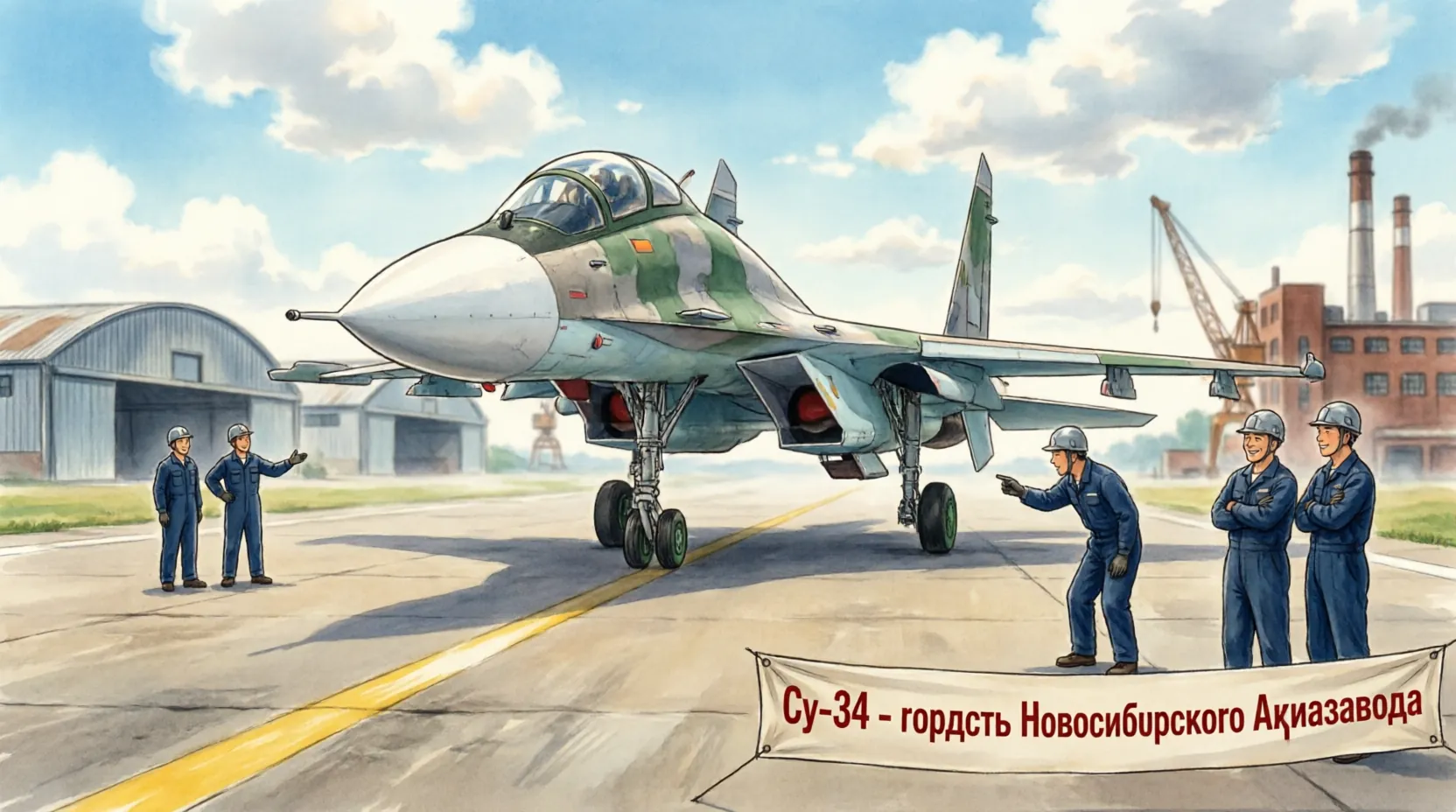 Су-34 с УМПК: 210 машин в строю, но аэродромы под ударом
