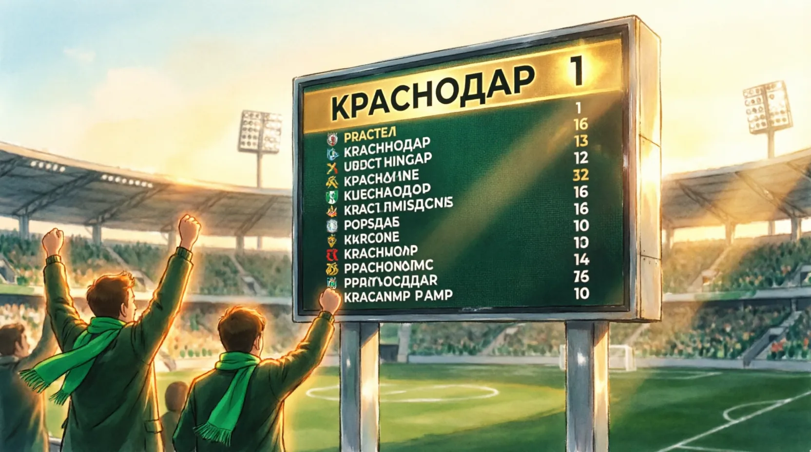 19 очков за 7 туров: как Краснодар возглавил РПЛ, оставив Зенит Орлова за бортом топ-3.