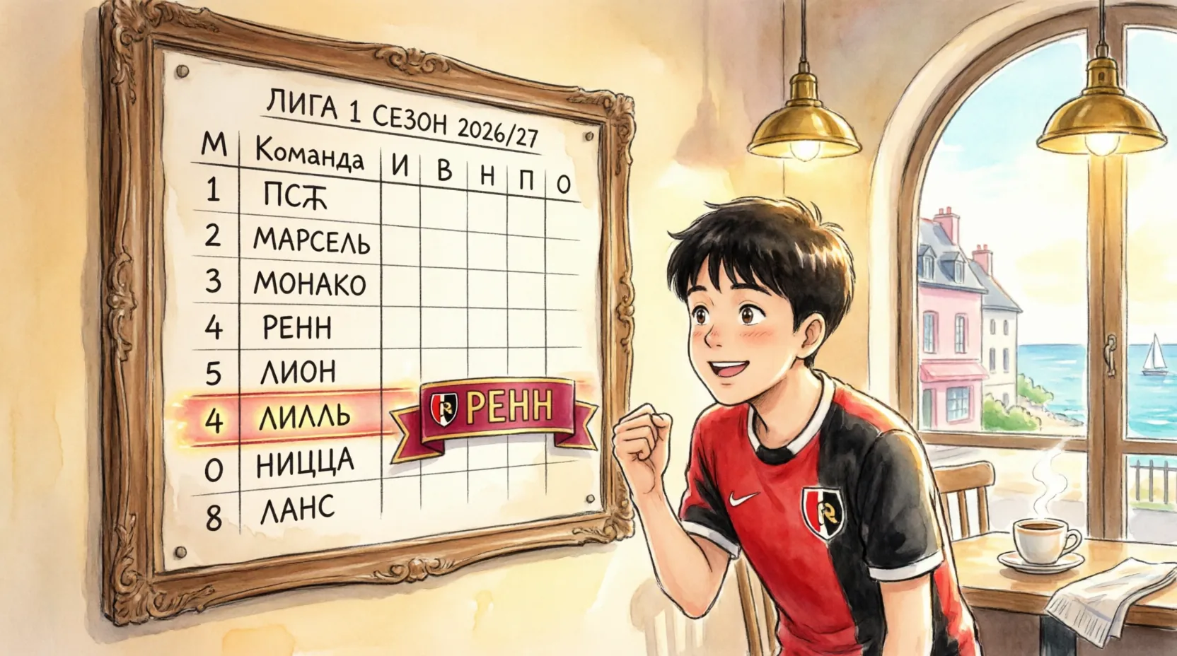 Ренн обыграл Анже 2:1 и взлетел на 4-е место в Лиге 1