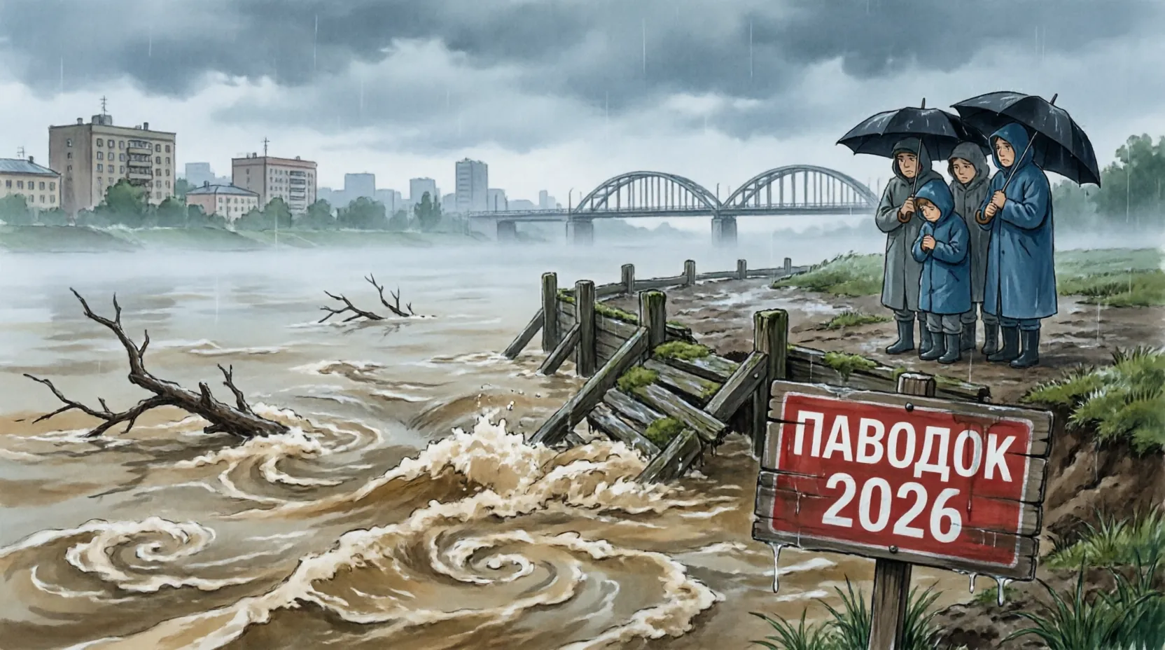 Вода в Туре упала на 30 см, но дороги закрыты до 17 сентября: когда тюменцам ждать перемен?