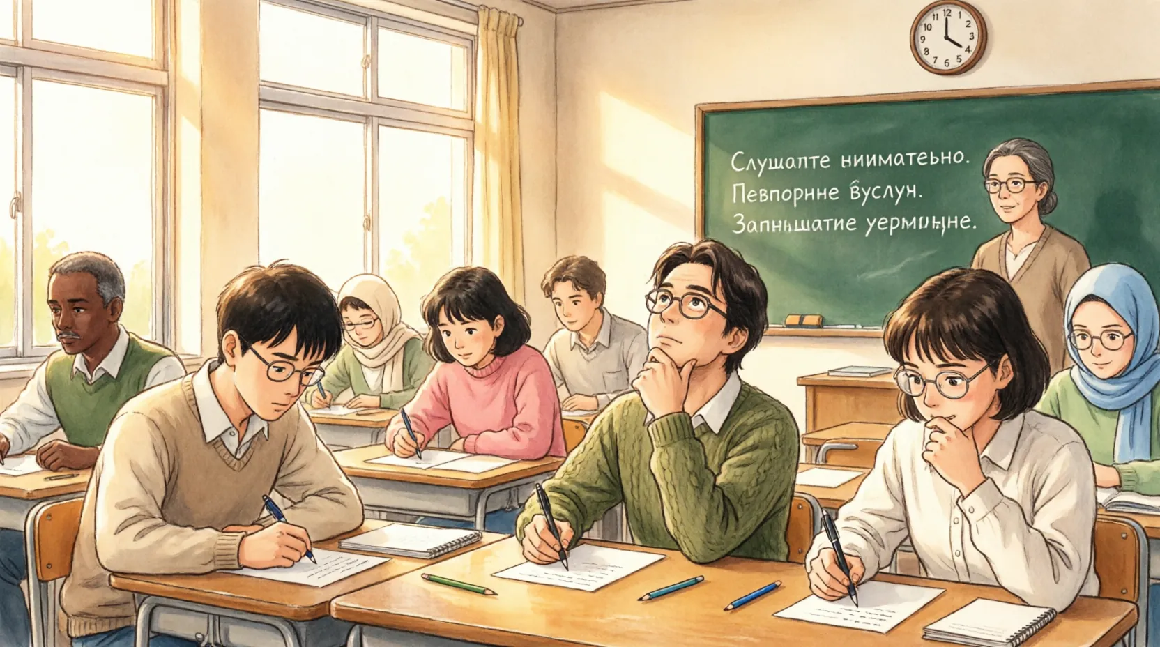 Напиши диктант на 21 языке: в России впервые отметили День народов