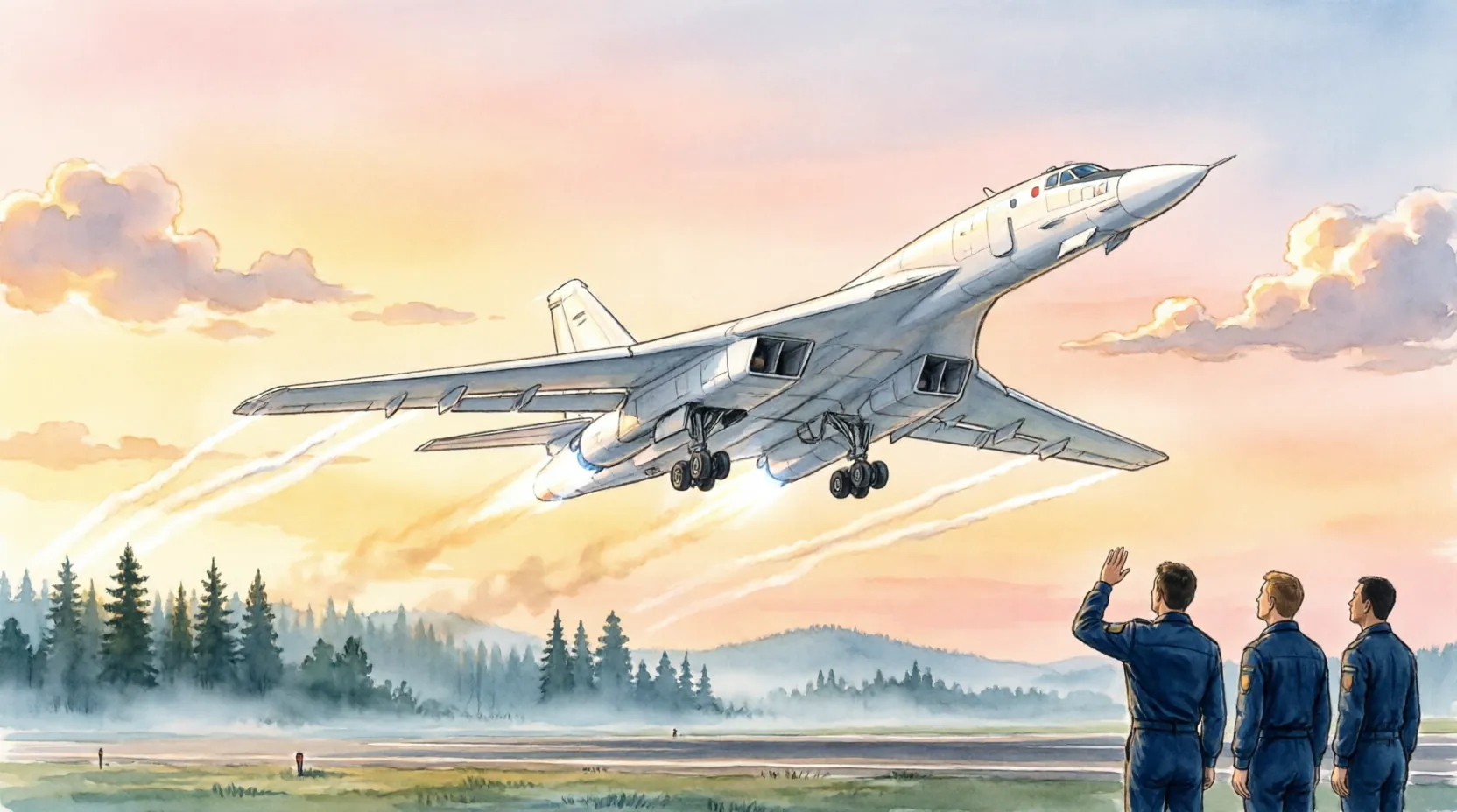 4 Ту-160 поднялись с Дальнего Востока: что означает срочная переброска стратегов на запад