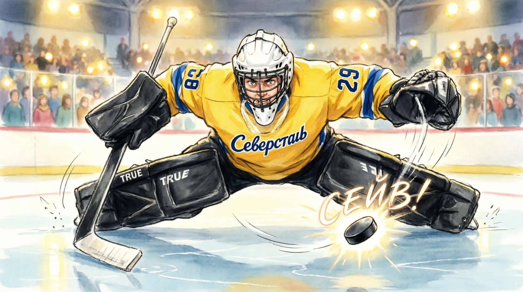 19 бросков — 0 голов: «Северсталь» победила «Ладу» 1:0 благодаря сухому матчу Самойлова.