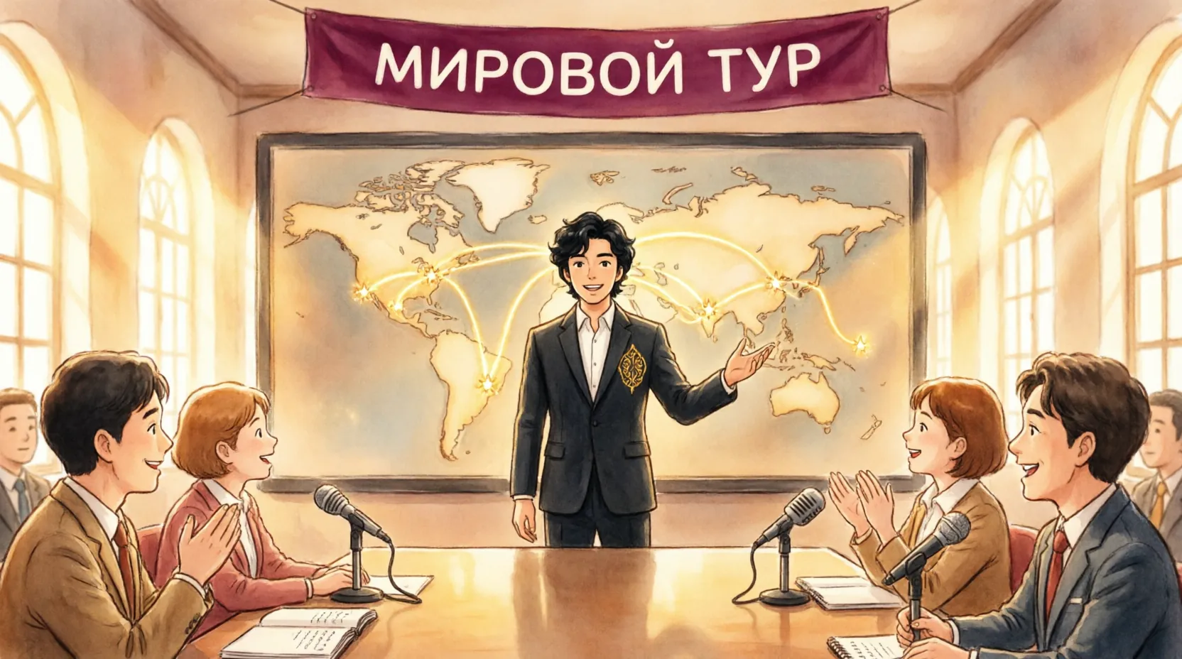 1 млн просмотров «Aqerke» и третье место в чарте: Димаш начинает тур DiMENSIONS 18 октября