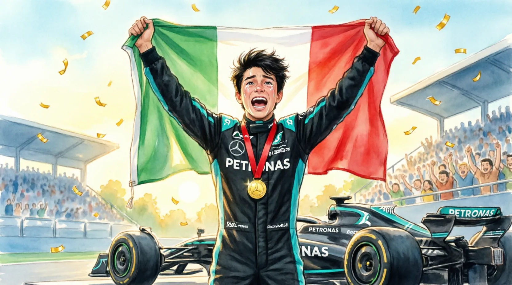 Антонелли выиграл в Монце: Mercedes — фаворит сезона, Хаджар пропускает 3-й этап